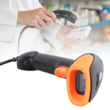 Scanner di codici a barre 1D/2D cablato per magazzino, supermercato e consegne