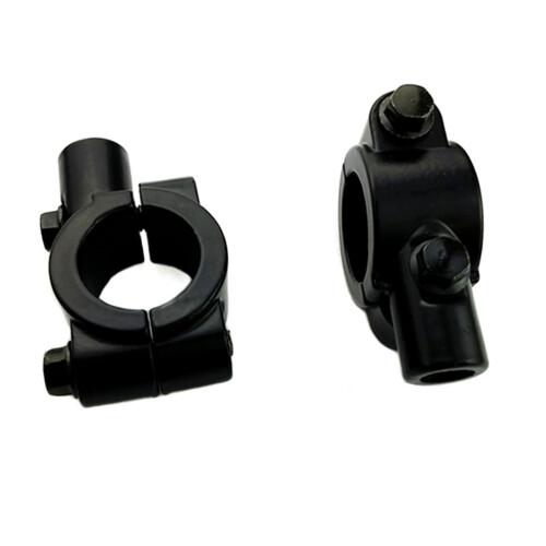 4Stk Motorradspiegel Adapter Halterung Schwarz Für Lenker 1