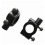 4Stk Motorradspiegel Adapter Halterung Schwarz Für Lenker 3