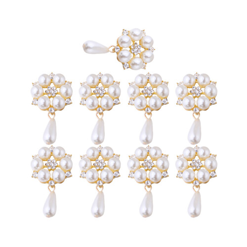 20Stk Alloy Pearl Patch Schuhe Langlebig Und