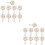 20Stk Alloy Pearl Patch Schuhe Langlebig Und 6