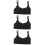 3Stk Workout- Damen Nylon Atmungsaktiv Unterstützend 10