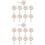 20Stk Alloy Pearl Patch Schuhe Langlebig Und 5