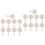 20Stk Alloy Pearl Patch Schuhe Langlebig Und 4