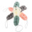 6Stk Duschschaum Schwämme Aus Polyester-Baumwolle, -Loofahs 3