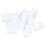 70Stk Transparente Möbelbeinkappen Oval Schutz PVC 1