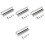 20Stk Metall Guitar Slide Gitarren Bar Robust Silber 4