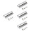 20Stk Metall Guitar Slide Gitarren Bar Robust Silber 7