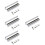20Stk Metall Guitar Slide Gitarren Bar Robust Silber 8