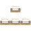 4Sets Mini Schmuckbox Kupferlatches Retro Zuhause 3