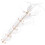 2Stk Haarband Gold Feder Haarschmuck 2