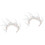2Stk Haarband Gold Feder Haarschmuck 7