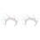 2Stk Haarband Gold Feder Haarschmuck 8