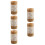 5Stk Bambus Schreibtisch Organizer Stiftebehälter Beige Robust 9