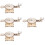 4Sets Holz Solar System Modell Kit, Lernspielzeug Für Schule, Bunt 9