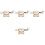 4Sets Holz Solar System Modell Kit, Lernspielzeug Für Schule, Bunt 5