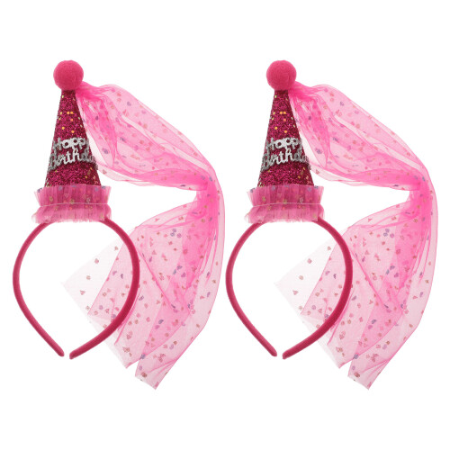 8Stk Leichtes Haarreif Partyaccessoire Für 1