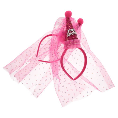 8Stk Leichtes Haarreif Partyaccessoire Für 2
