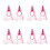 8Stk Leichtes Haarreif Partyaccessoire Für 10
