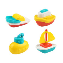 12Stk Schwimmendes Badeboot Spielzeug Für Kleinkinder Bunt