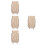 4Sets Unvollendete Holz Belohnungsgläser Für Kinder 9