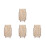 4Sets Unvollendete Holz Belohnungsgläser Für Kinder 7
