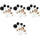 264Stk Leichte Cake Balls Cupcake Topper Bunt 3