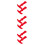 6Stk Riegel Silikon Rot T- Robust Und 4