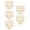 1000Stk Kupfer Perlenkappen Blumenform Schmuck Spacer DIY Set 5