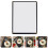 6Stk Doppelseitige Rezeptmappen Aus PVC Lederoptik 10