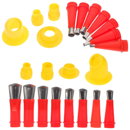 3Sets Dichtstoffdüsen Set Mit Gummitüllen Universal Präzise 1