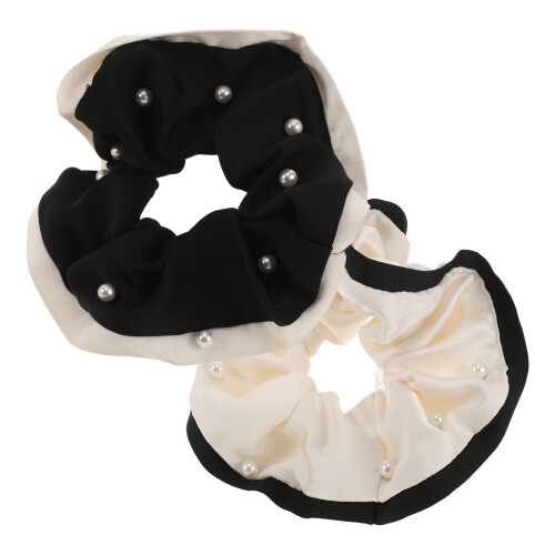 10Stk Haargummis Und Bunt Leichte Stoffaccessoires