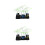 2Pièces Décor Aquarium Silicone Anémone Artificielle 4