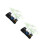 2Pièces Décor Aquarium Silicone Anémone Artificielle 3