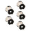 10Stk Haargummis Und Bunt Leichte Stoffaccessoires 5
