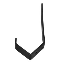 4St Zwarte Wandhaak Rvs Voor Hoeden En Motorhelm Organizer