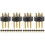 24St Xlr Male Connector Microfoon 3-Pin Kabeladapter Zwart 4