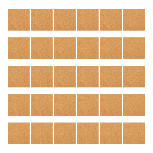 120Stk DIY Korkuntersetzer, Selbstklebend, Hellbraune Möbelpads