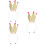 3Stk Glitzer Haarband Kinder Party Haaraccessoire Gold 7