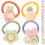 80Stk Haargummi & Clips, Elastische Farbige Haarschmuck-Set 2