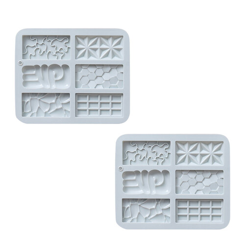 4St Multipurpose Blauwe Silicone Bakvormen Chocolade Mallen