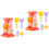 2Sets Kinder Strandspielzeug Sand Grab Set 5