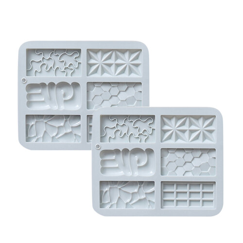 4St Multipurpose Blauwe Silicone Bakvormen Chocolade Mallen 1