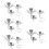 5Sets Multifunktionale Für Silber Robust 11