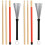 3Sets Drumsticks Set Esdoornhout Met Antislip Wire Brushes 2