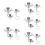 5Sets Multifunktionale Für Silber Robust 10