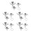 5Sets Multifunktionale Für Silber Robust 6