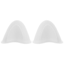 5Sets Cartoon Kat Oorhelm Accessoire Plastic Motorhelm Wit