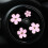 4Stk Auto Duftclip Eisen Aromatherapie Diffuser Blumenform Pink 4