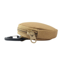 2St Multifunctionele Lichtbruine Nylon Tasjes Munten En Sleutels